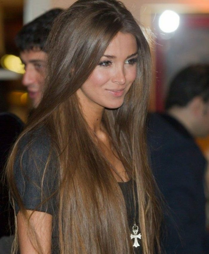 Marron glacé cheveux
