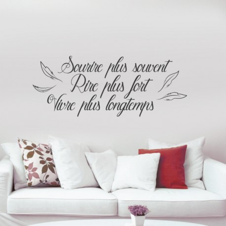 Stickers muraux citations