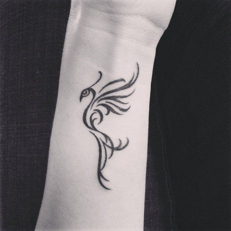 Photo tatouage phoenix