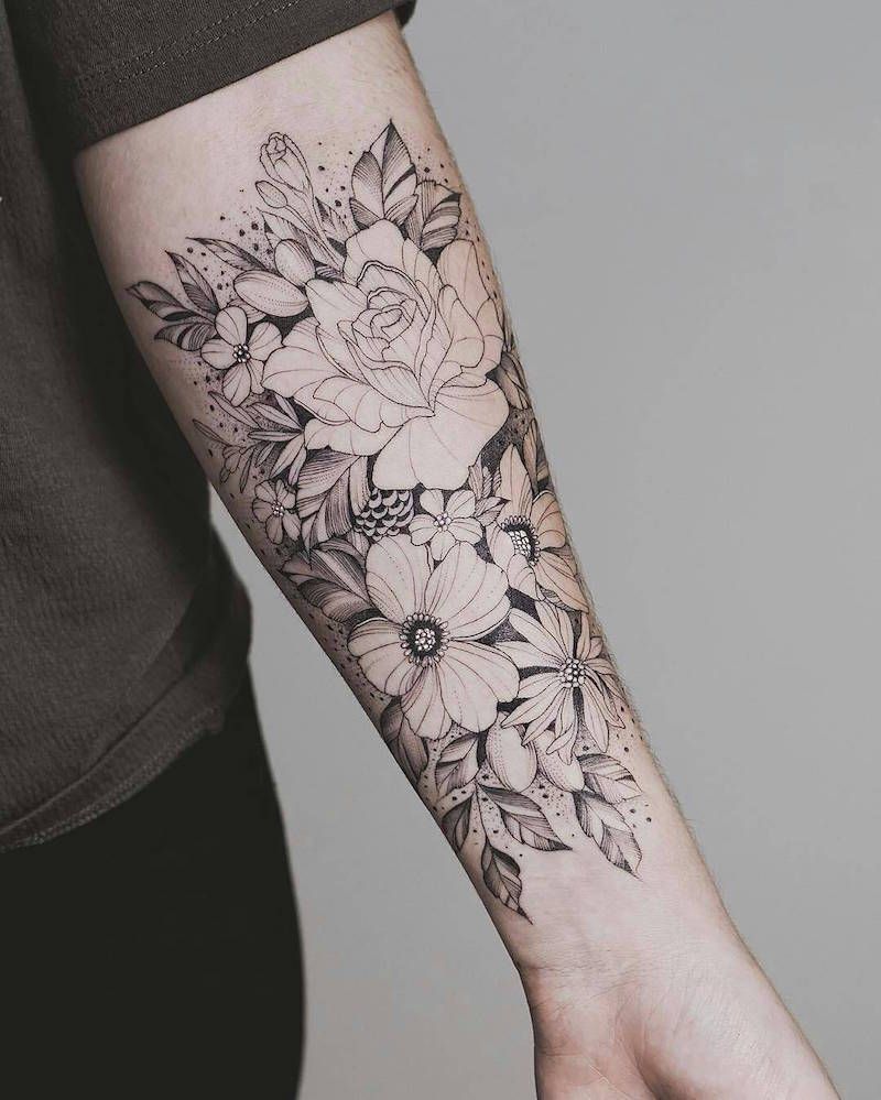Tatouage manchette homme