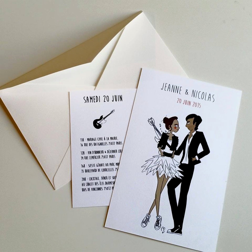 Annonce mariage originale