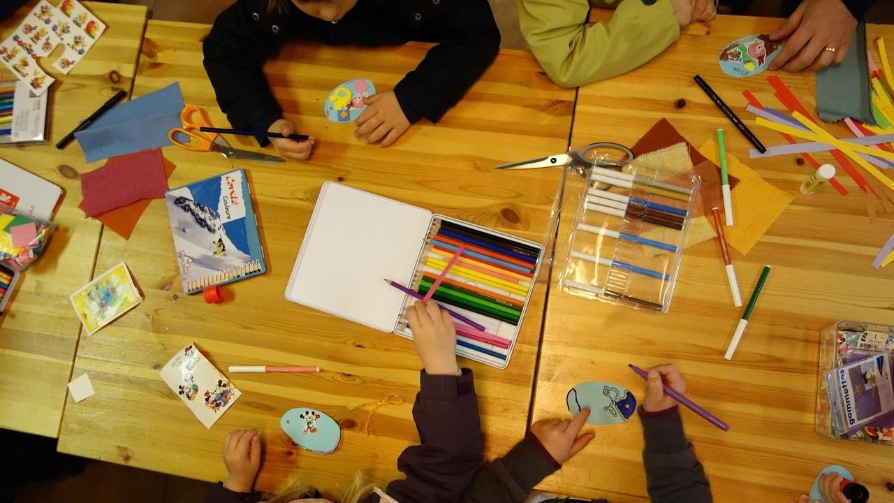 Atelier de bricolage pour enfant