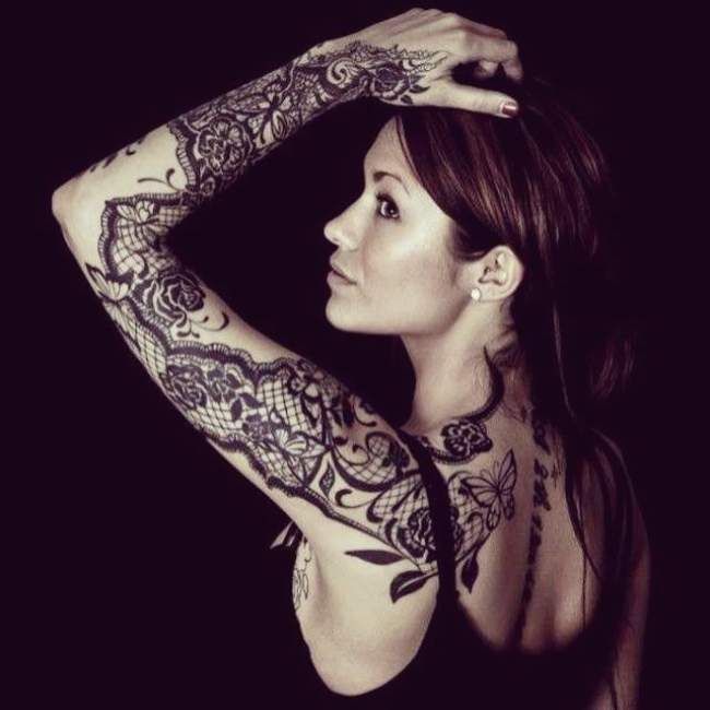 Photo tatouage femme bras