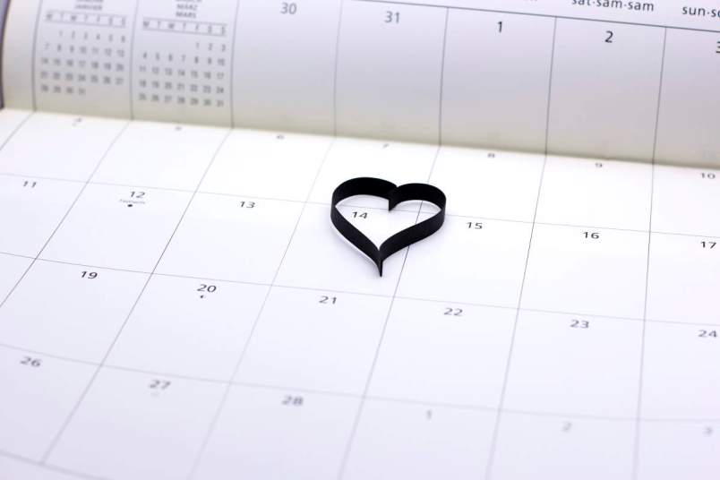 Calendrier des mariages