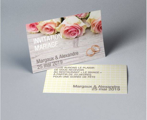 Mariage invitation