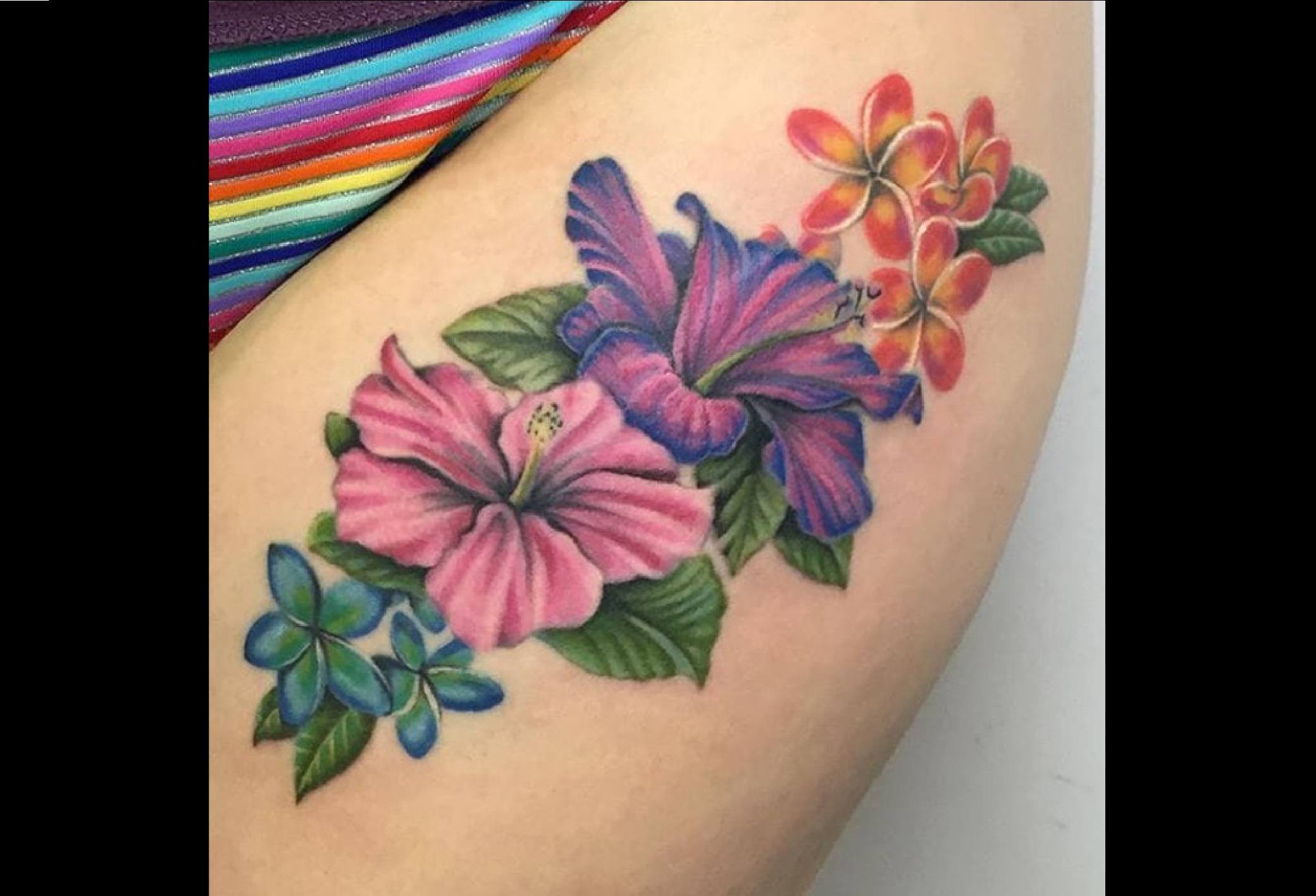 Photo tatouage fleur