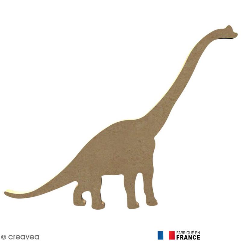 Dinosaure avec un long cou