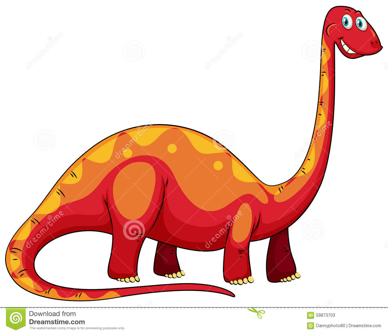 Dinosaure rouge