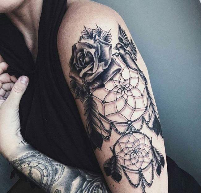 Modele tatouage bras femme