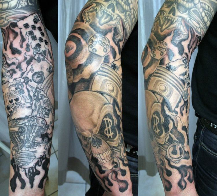 Idee tatouage bras homme