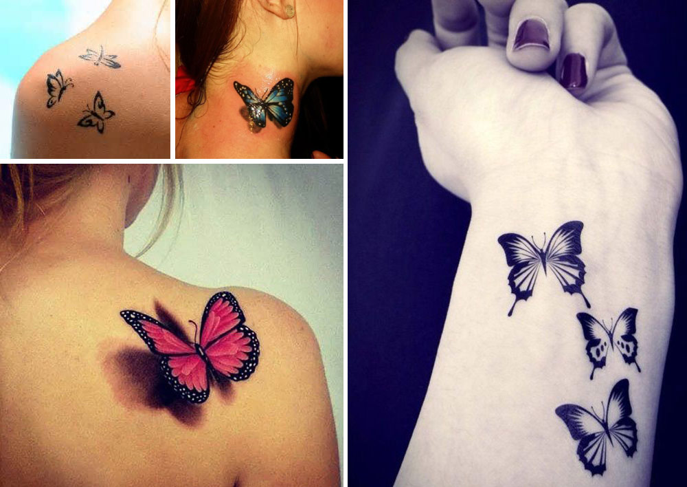 Papillon tatouage