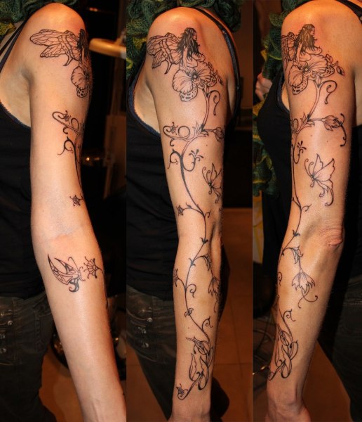 Modele tatouage femme bras