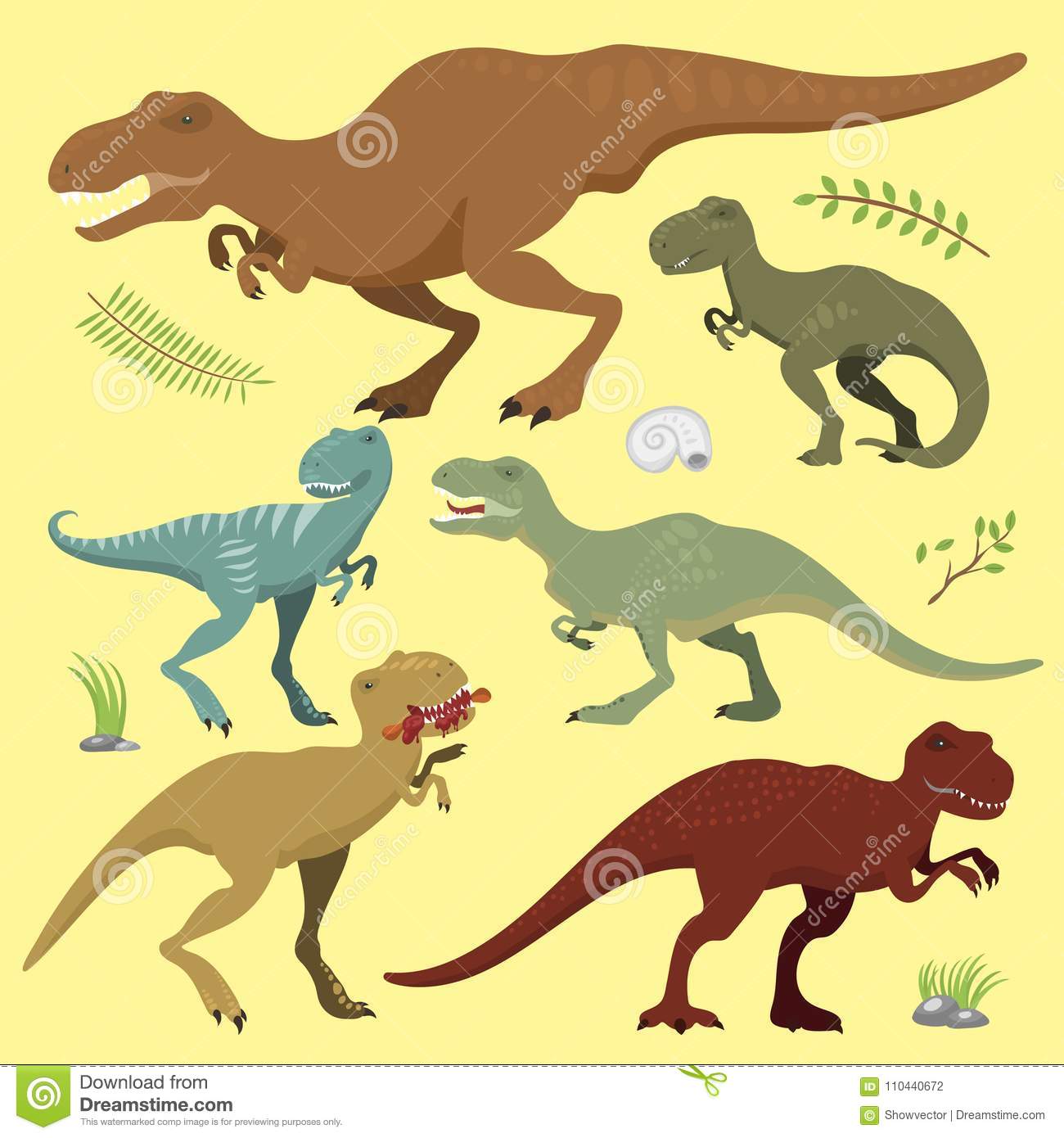 Les dinosaures du jurassique
