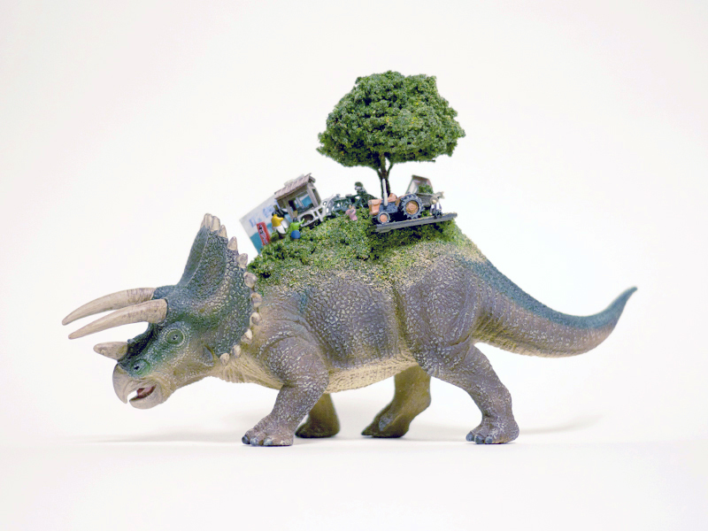 Dinosaures miniatures