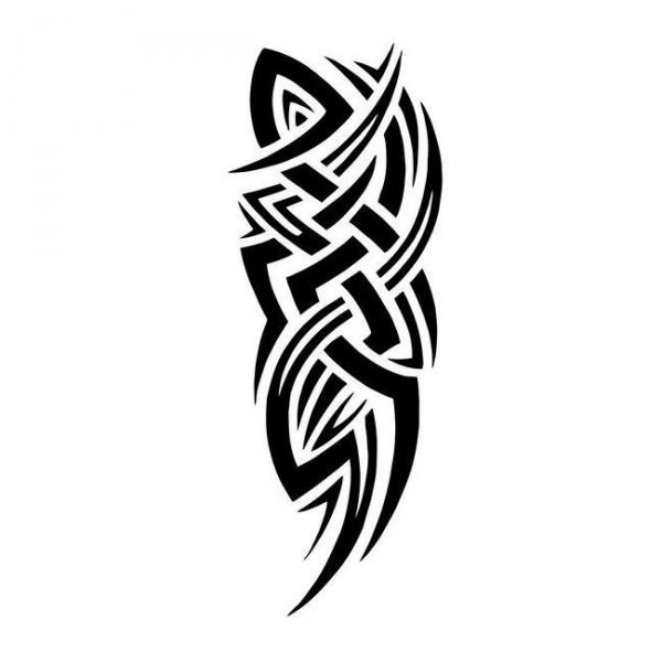 Motif tatouage tribal