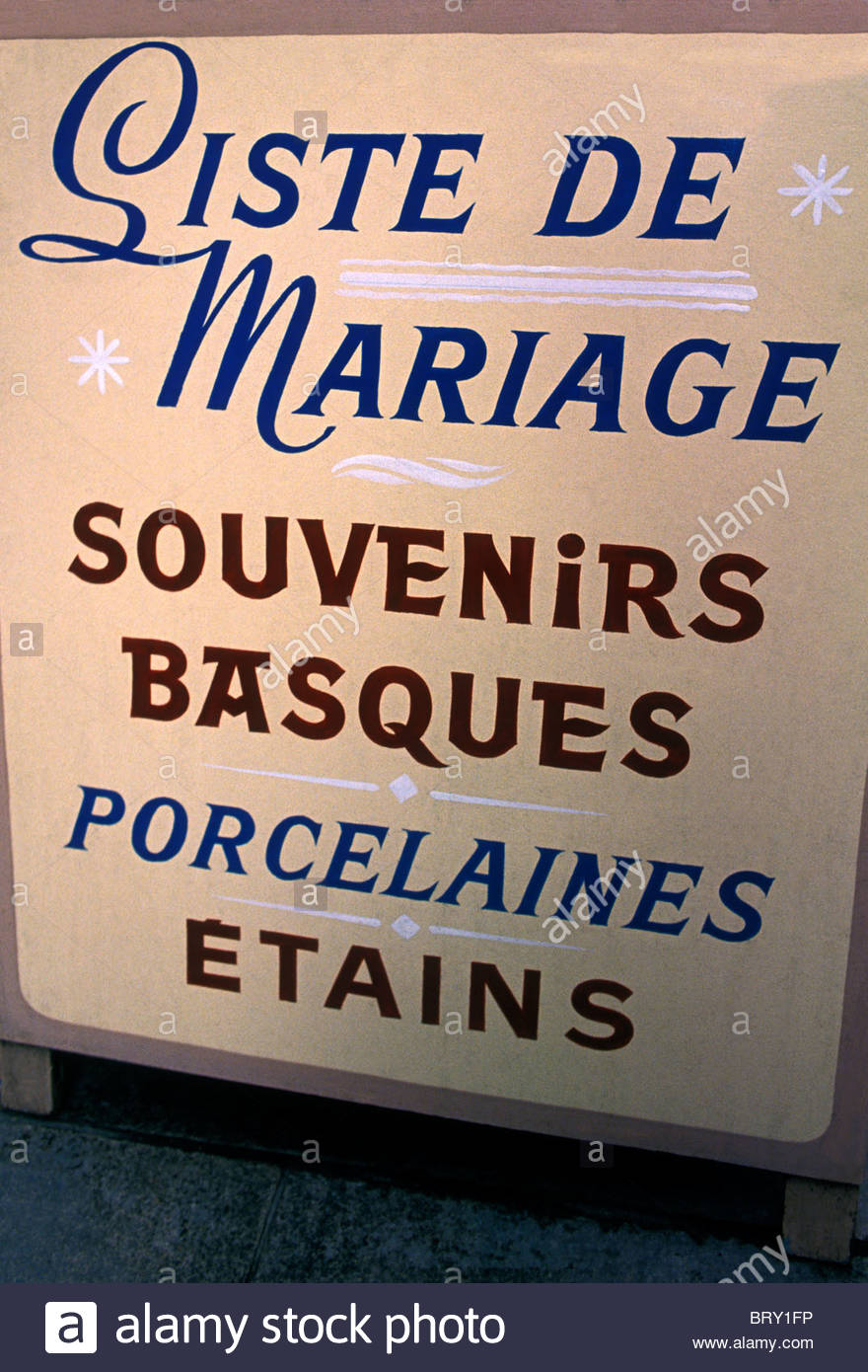 Lafayette mariage liste