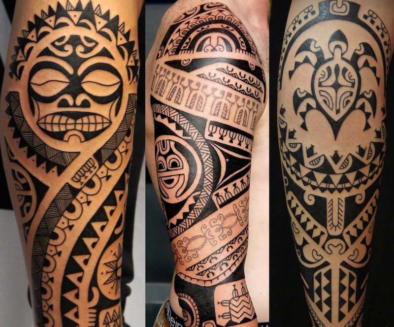 Tatouage maorie avant bras signification