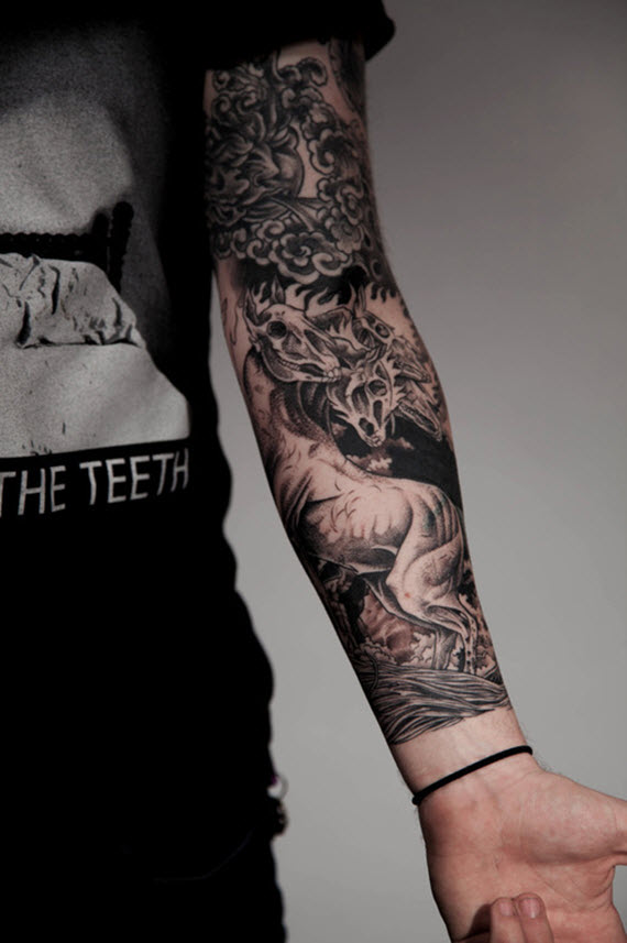 Photo tatouage avant bras homme