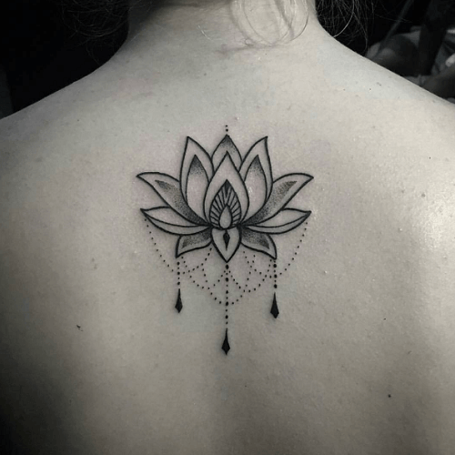 Lotus dessin tatouage