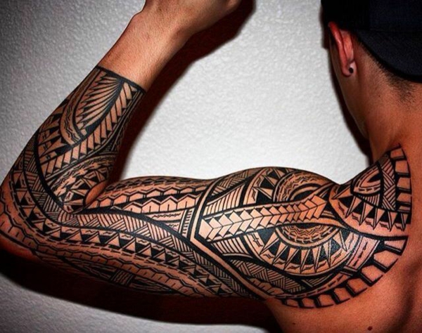 Photo tatouage maorie