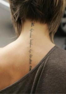 Tatouage nuque