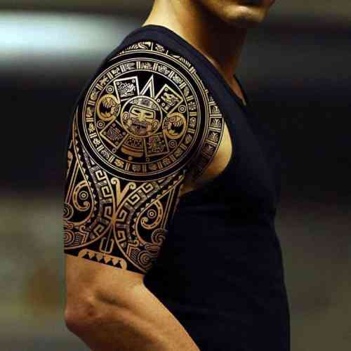 Tattoo tribal bras homme